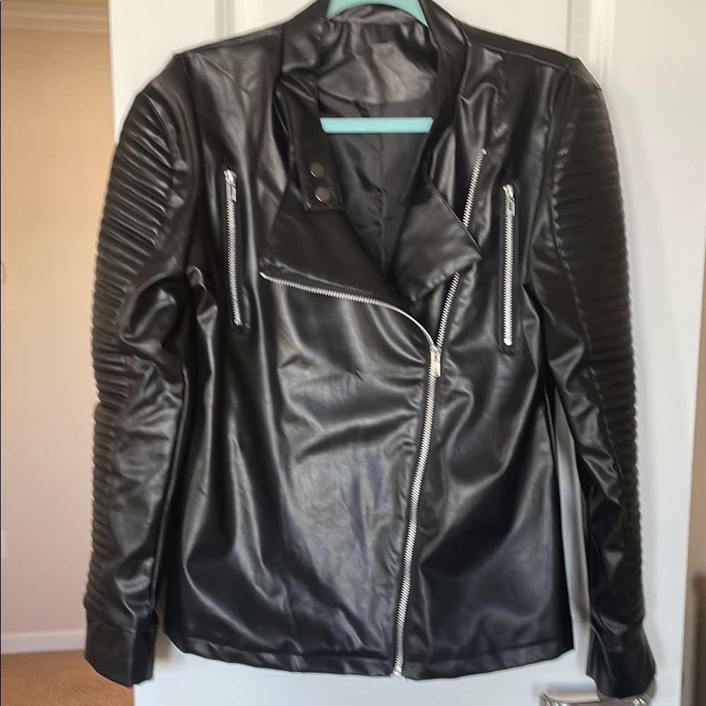 Women’s Faux Leather Jacket